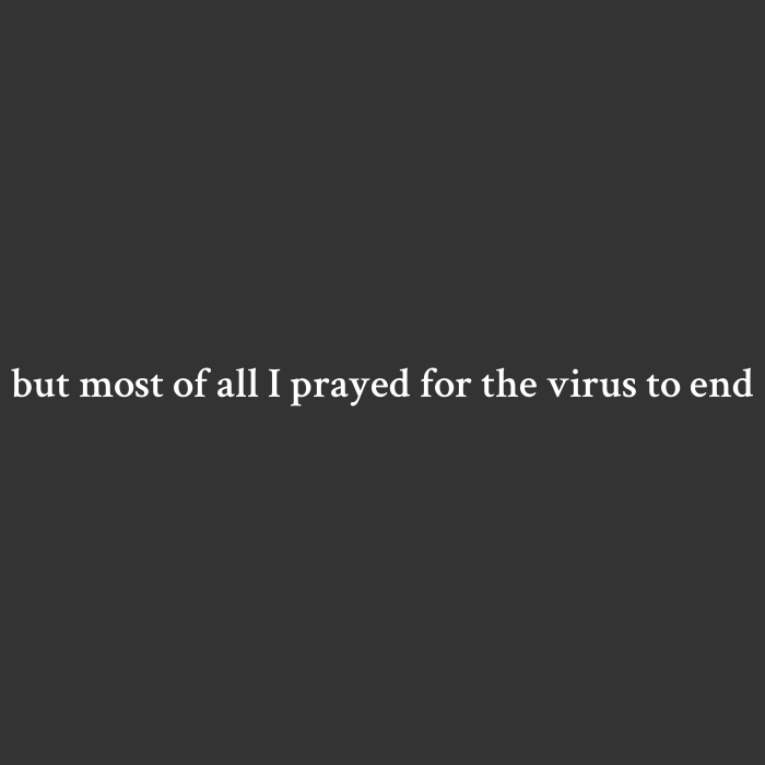 Prayers for the pandemic